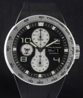 (image for) A PORSCHE DESIGN STAINLESS STEEL CHRONOGRAPH WATCH / P6340