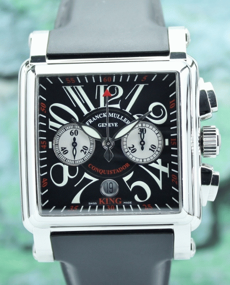 (image for) FRANCK MULLER STAINLESS STEEL KING CONQUISTADOR CORTEZ / 10000 K CC