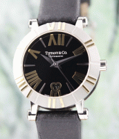 (image for) Tiffany & Co Atlas Stainless Steel and 18K Yellow Gold Automatic Watch