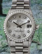 (image for) 100% ORIGINAL ROLEX MIDSIZE 18K YELLOW GOLD OYSTER PERPETUAL DATEJUST - 78159