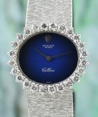 (image for) A ROLEX 18K WHITE GOLD MANUAL WINDING WATCH