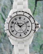 A CHANEL J12 CERAMIC AUTOMATIC WATCH / H0970 (image for) A CHANEL J12 CERAMIC AUTOMATIC WATCH / H0970