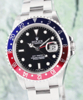 (image for) RARE FIND UNWORN NOS ROLEX OYSTER PERPETUAL DATE / GMT-MASTER II / ERROR DIAL / 16710BLRO