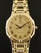 (image for) CONCORD SARATOGA MEN'S SOLID 18K GOLD DIAMOND WATCH