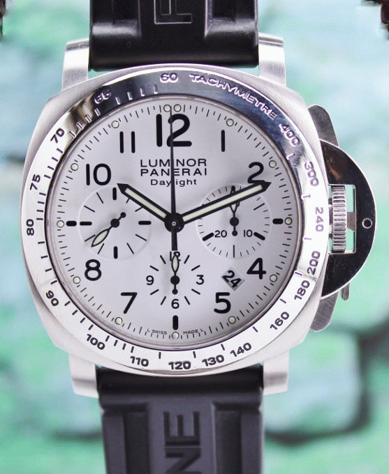 (image for) Panerai Luminor Daylight Chronograph 44MM White Dial / PAM00188