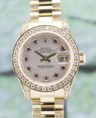 (image for) A ROLEX 18K LADY SIZE OYSTER PERPETUAL DATEJUST / 179298