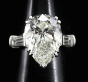 (image for) 7.07 CARAT "L" COLOUR "VS2" PEAR BRILLIANT WITH GIA CERT