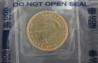(image for) SEALED 1 OZ 999.9 GOLD COIN @ $1850 PER PIECE