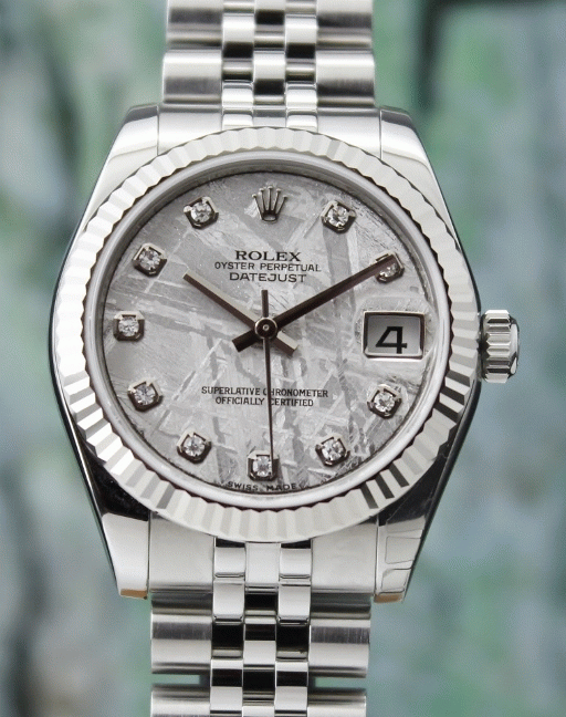 (image for) A ROLEX MID SIZE OYSTER PERPETUAL DATEJUST / 178274