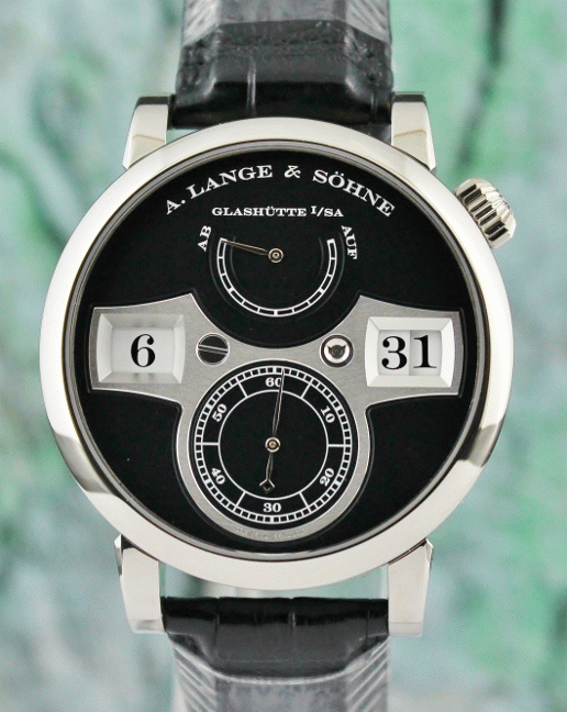 (image for) Unpolished A Lange & Sohne Zeitwerk 18K White Gold / 140.029