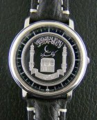 (image for) A Gold Crest Watch With "Platinium" PT995 Dial - Men Size