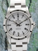 (image for) LIKE NEW UNPOLISHED ROLEX MEN SIZE STAINLESS STEEL OYSTER PERPETUAL AIRKING / 14010