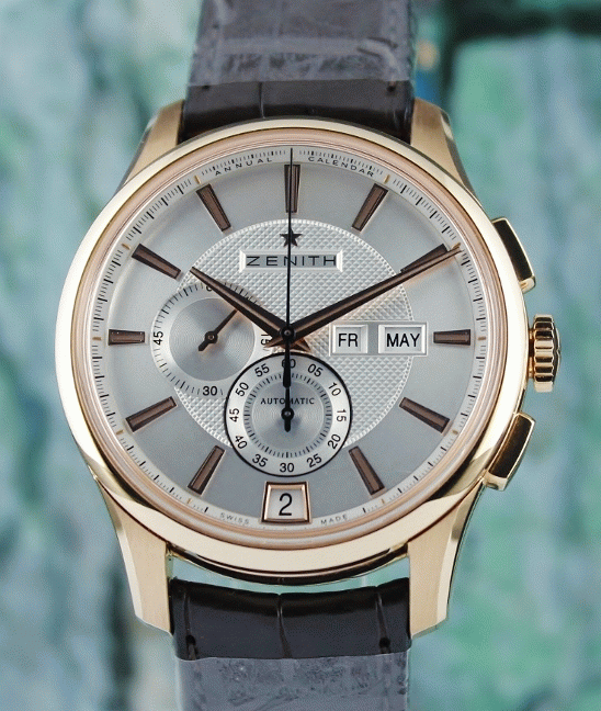 (image for) Unworn New Zenith Captain Winsor Annual Calendar Chronograph /18.2070.4054/02.C711