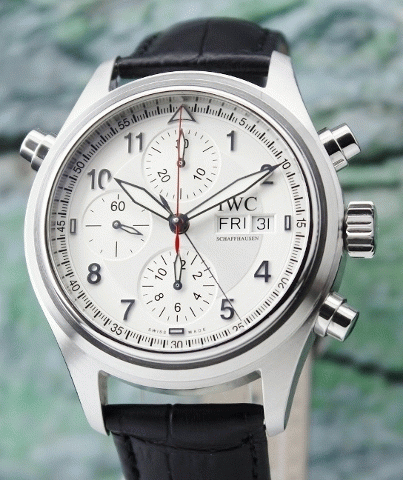(image for) IWC Spitfire Pilot Doppel Chronograph Automatic Watch / IW371343